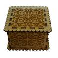 :  - Шкатулка с резными узорами РУ02. Размер 11х6,5х11