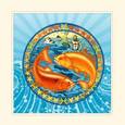: Бисер Чехия - Набор для вышивания бисером "Знак зодиака рыбы" 14х14см РСН-112  