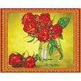 :  - «Светлица» набор для вышивания бисером №394 «Алые розы»