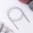 :  - Спицы для вязания, круговые, с металлической леской, d = 4,5 мм, 200 см