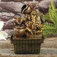 :  - Фонтан "Ганеша с кувшинами" золото 19,5x13,5x10 см