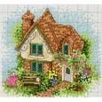 :  - Рисунок на канве для вышивания крестом КР-22 «Домик в деревне»
