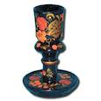 :  - Хохлома сувенирная Подсвечник