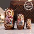 :  - Матрёшка «Православная», 3 кукольная, Владимирская, Иверская, Почаевская