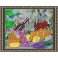 :  - Набор для вышивания бисером «Натюрморт с вином» 39x31 см