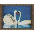 :  - Набор для вышивания бисером «Лебеди» 38x30 см