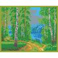 :  - "Березовая роща" 38x30 см набор на атласе для вышивания чешским бисером ВЛ-064П