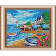 :  - «Светлица» набор для вышивания бисером №510П «Пристань» бисер Чехия 30x24см