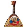 :  - Магнит в форме балалайки «Россия»