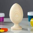 :  - Яйцо пасхальное, деревянное, на подставке, декупаж, 9,5-9 х 5,5-5 см