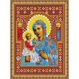 «Светлица» набор для вышивания бисером 8422М «Прсв. Богородица Иерусалимская» бисер Чехия 12x16см