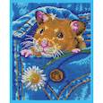 :  - "Мышка" 24x30см набор на атласе для вышивания чешским бисером "Вышивочка" в коробке ВЛ-088П