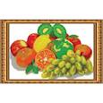 :  - «Светлица» набор для вышивания бисером №076 «Фрукты» бисер Чехия 35x22,1см
