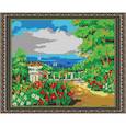 :  - "Вид на море" 30x24см набор для вышивания чешским бисером "Вышивочка" ВЛ-031П