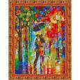 :  - «Светлица» набор для вышивания бисером №403П «Влюбленные под дождем» бисер Чехия, 38x30 см