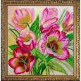 :  - ВЛ-026 "Тюльпаны" 27x27 см набор для вышивания чешским бисером "Вышивочка"