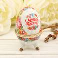 :  - Пасхальная Яйцо-шкатулка «Жостово», 7,5 см