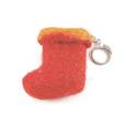 :  - Сувенир-подарок Брелок валеночек с карабинчиком si013 оранжевый