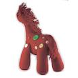 :  - Красный пони Денни с пуговками ТХ030