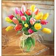 :  - Алмазная мозаика «Букет тюльпанов», 35 x 35 см, 34 цвета
