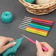 :  - Набор крючков для вязания, d = 2-6 мм, 14 см, 9 шт, цвет МИКС