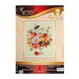 :  - Набор для вышивания крестом «Июльский букетик» 20 x 23 см