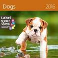 :  - Собаки. Настенный календарь на спирали на 2016 год (300 цветных наклеек)