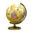 :  - Глобус "Трассами открывателей" d 220 мм