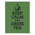 :  - Книга для записи рецептов. KEEP CALM and DRINK TEA