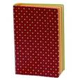 :  - Записная книжка "Малиновая" (срез оранжевый)