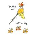 :  - Блокнот для записей "Party for butterfly"