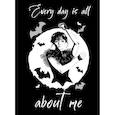 :  - Every day is all about me. Уэнсдей. Блокнот в точку
