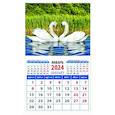 :  - Календарь на 2024 год. Лебединая пара