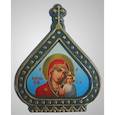 :  - Икона в пластмассовой рамке купол "Богородица Казанская"