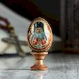 :  - Яйцо сувенирное "Святой Лука", на подставке