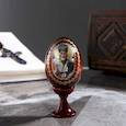 :  - Сувенир Яйцо на подставке икона "Николай Чудотворец"