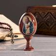 :  - Сувенир Яйцо на подставке икона "Серафим Саровский"