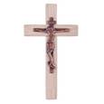 :  - Крест подвесной деревянный с расвятием из металла. Высота 12см.