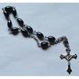:  - Браслет Гематитовый с крестом, 10 шариков