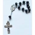:  - Четки деревянные 10 черных шариков, с крестом