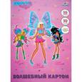:  - Волшебный картон А4 Unnika "Феи Рокси. Белла и подружки", 10 листов, 10 цветов