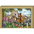 :  - Набор для объемной картины 3d. "Я люблю лошадок"