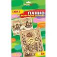 :  - Набор для создания панно из деревянной соломки "Лягушата и рыбки"