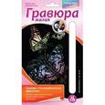 :  - Гравюра малая с эффектом голографик "Красивые бабочки".