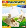 :  - Конструктор из деревянной соломки Lori "Плот путешественника"