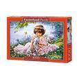 :  - Puzzle. Девочка и щенок.