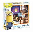 :  - Пазл 4 в 1 " Minions. Сквозь время" (01706)