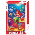 : Эксмо - Русалочка и дельфин. Пазл 35 элементов