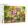 :  - Пазл 1500 элелементов. "Цветы в вазе"