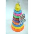 :  - Пирамидка с 10 разноцветными  кольцами